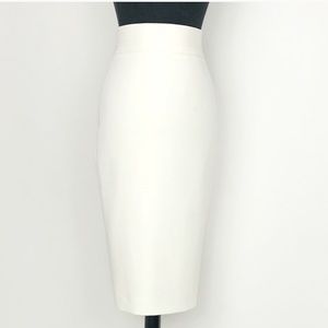 Marciano white pencil skirt NWT